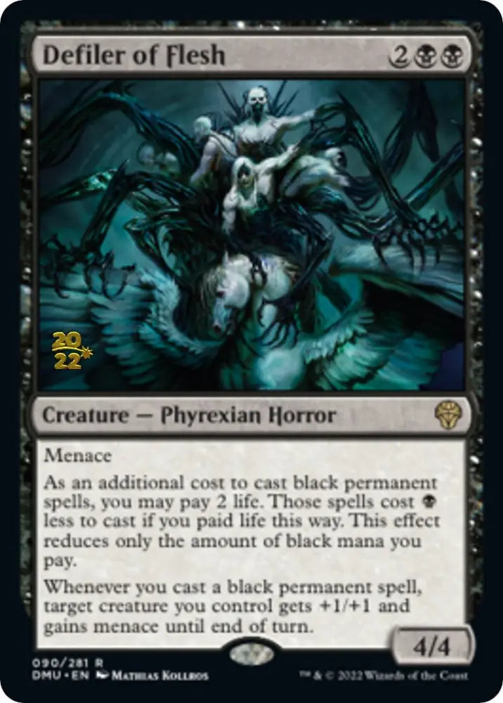Defiler of Flesh [Dominaria United Prerelease Promos] - MTG Single