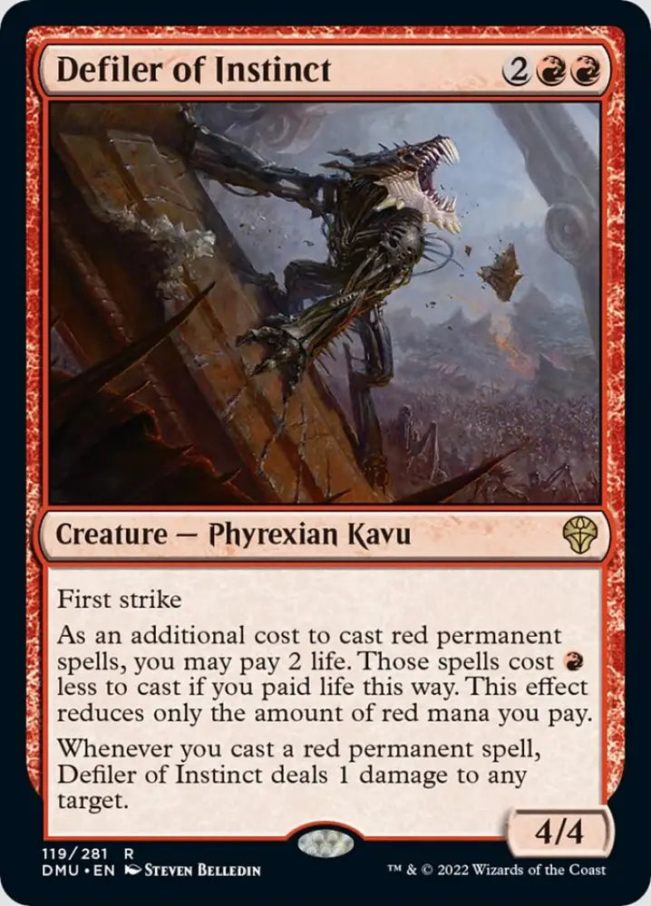 Defiler of Instinct [Dominaria United] - MTG Single