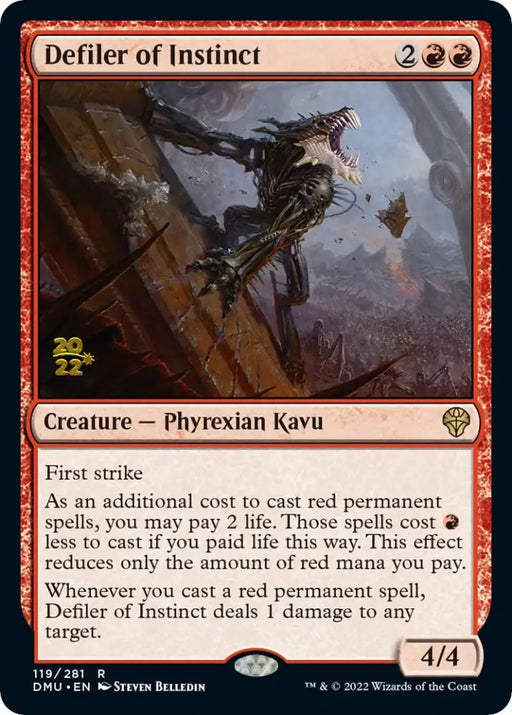 Defiler of Instinct [Dominaria United Prerelease Promos] - MTG Single