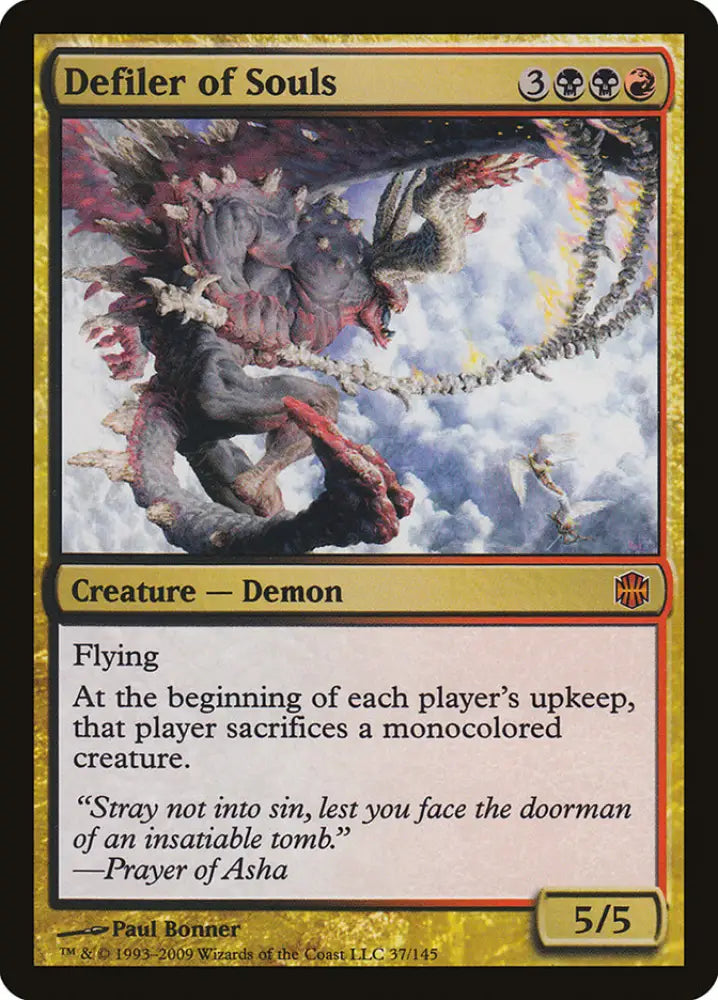 Defiler of Souls [Alara Reborn] - MTG Single