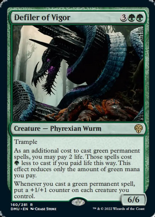 Defiler of Vigor [Dominaria United] - MTG Single