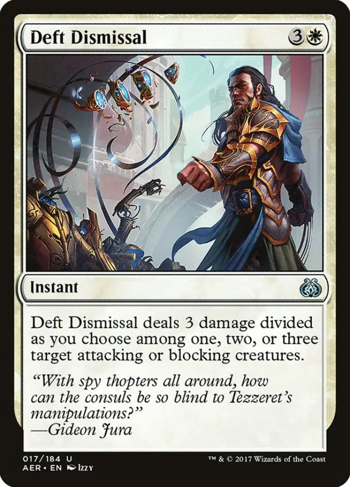 Deft Dismissal [Aether Revolt] - MTG Single