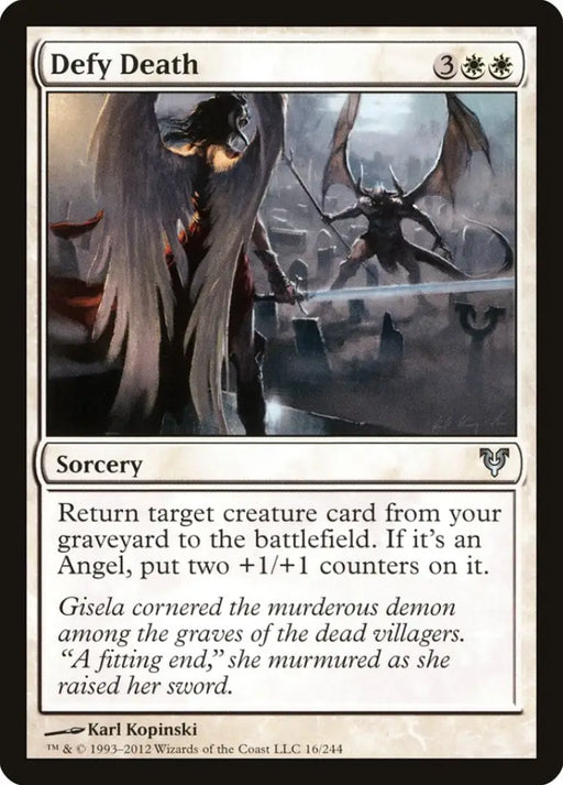 Defy Death [Avacyn Restored] - MTG Single