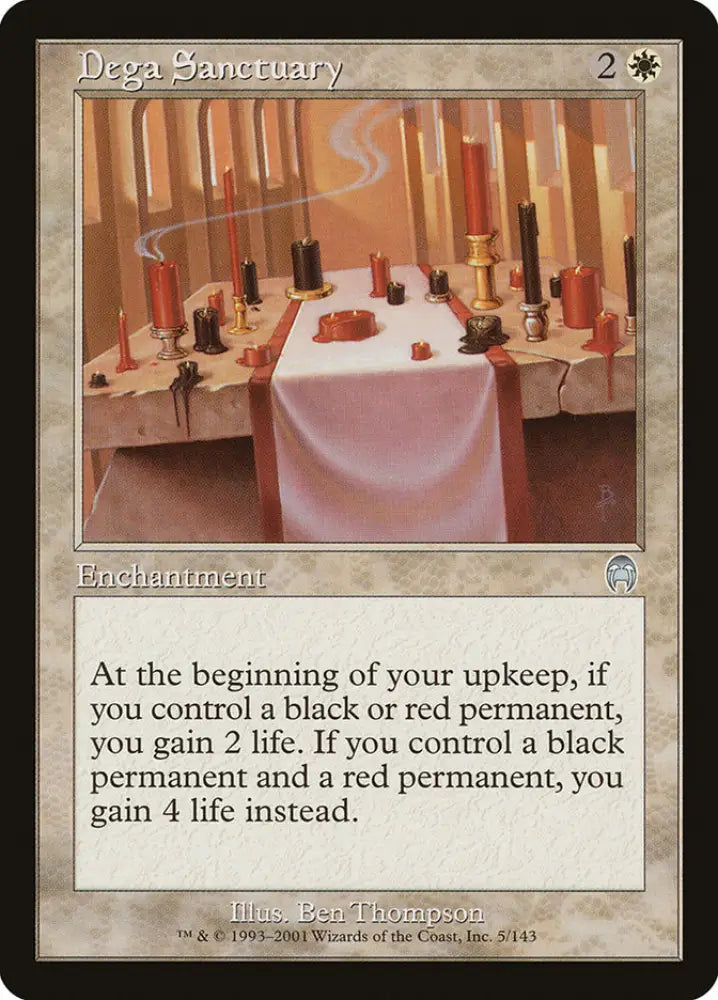 Dega Sanctuary [Apocalypse] - MTG Single