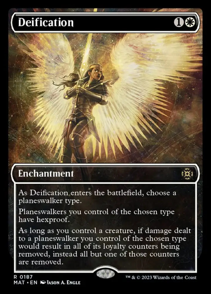 Deification (Showcase Halo Foil) [March of the Machine: The Aftermath] - MTG Single