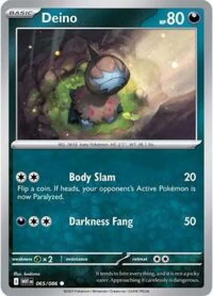 Deino (065/086) [SV: White Flare]