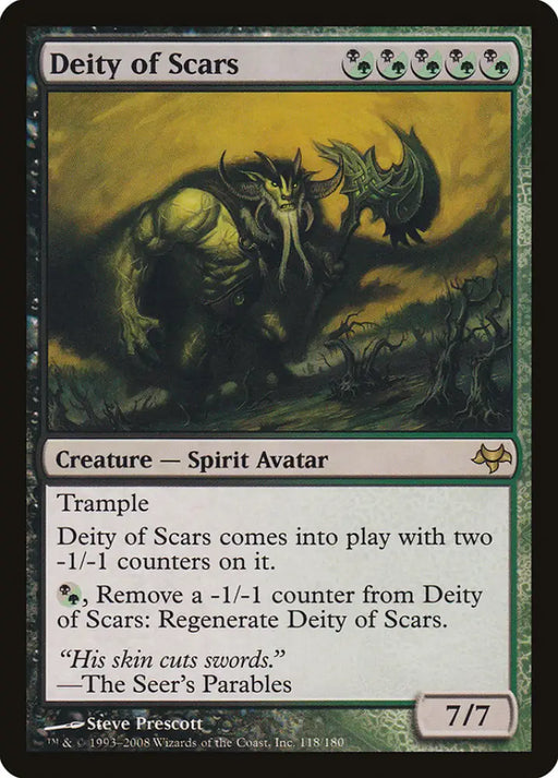 Deity of Scars [Eventide] - MTG Single