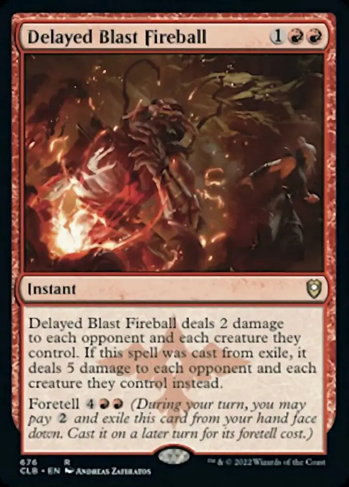 Delayed Blast Fireball [Commander Legends: Battle for Baldur’s Gate] - MTG Single
