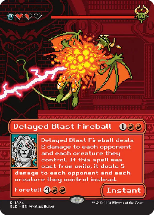 Delayed Blast Fireball (Rainbow Foil) [Secret Lair Drop Series] - MTG Single