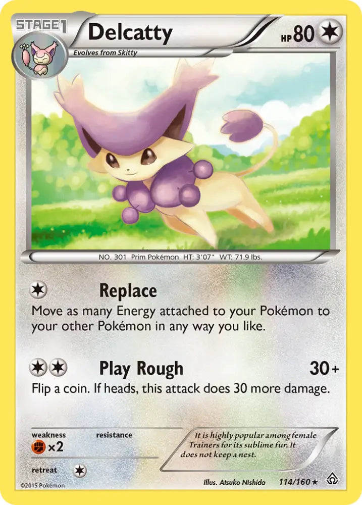 Delcatty (114/160) [XY: Primal Clash] - Pokemon Single