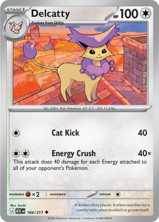 Delcatty (166/217) [ME: Ascended Heroes]