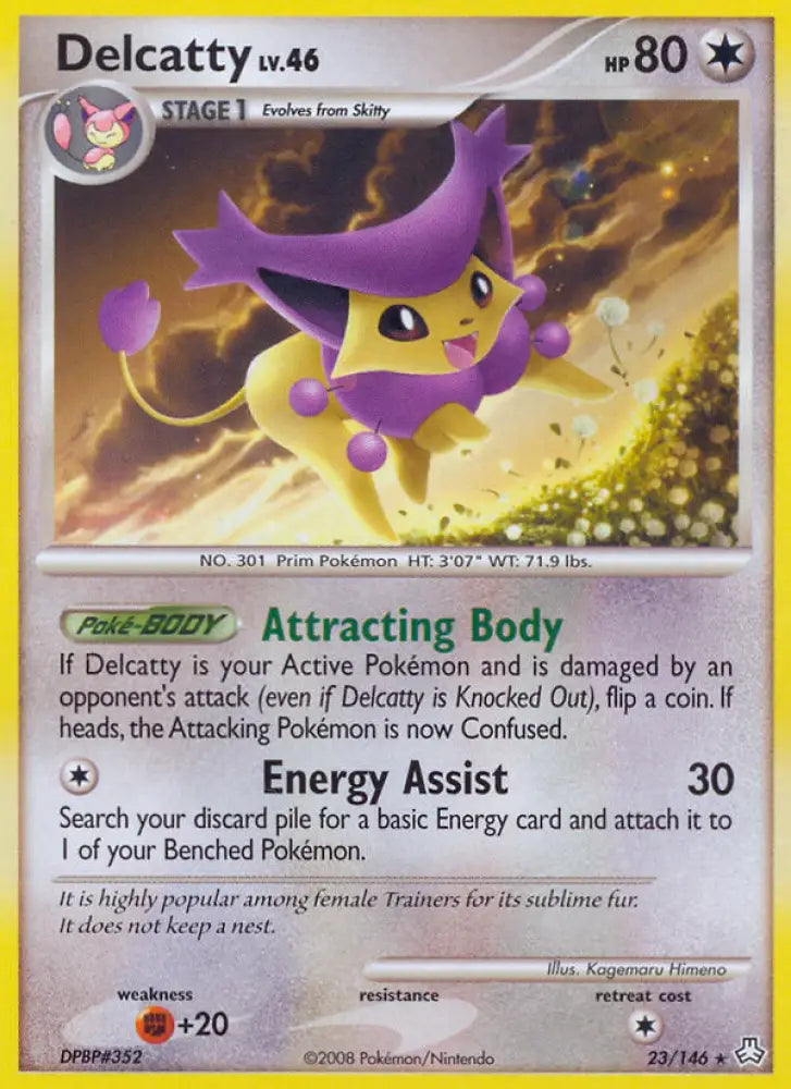 Delcatty (23/146) [Diamond & Pearl: Legends Awakened] - Pokemon Single