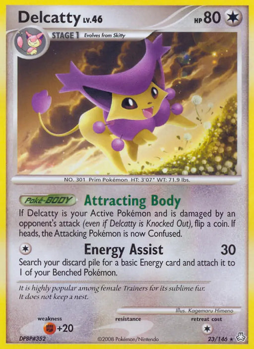 Delcatty (23/146) [Diamond & Pearl: Legends Awakened] - Pokemon Single