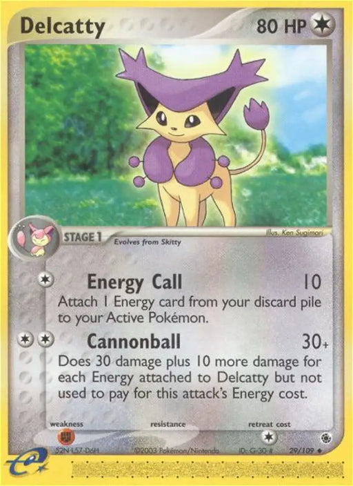 Delcatty (29/109) [EX: Ruby & Sapphire] - Pokemon Single