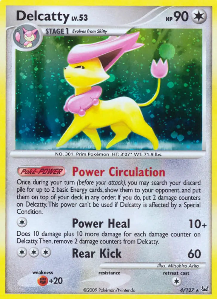 Delcatty (4/127) [Platinum: Base Set] - Pokemon Single
