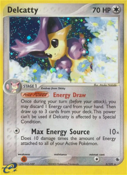 Delcatty (5/109) [EX: Ruby & Sapphire] - Pokemon Single