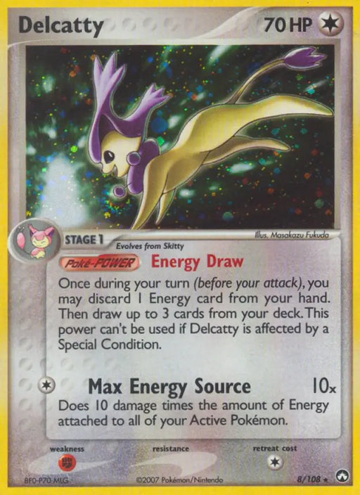 Delcatty (8/108) [EX: Power Keepers] - Pokemon Single