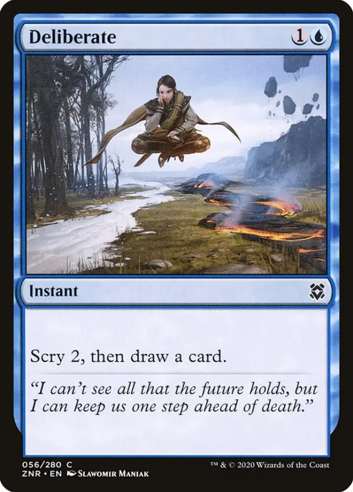 Deliberate [Zendikar Rising] - MTG Single