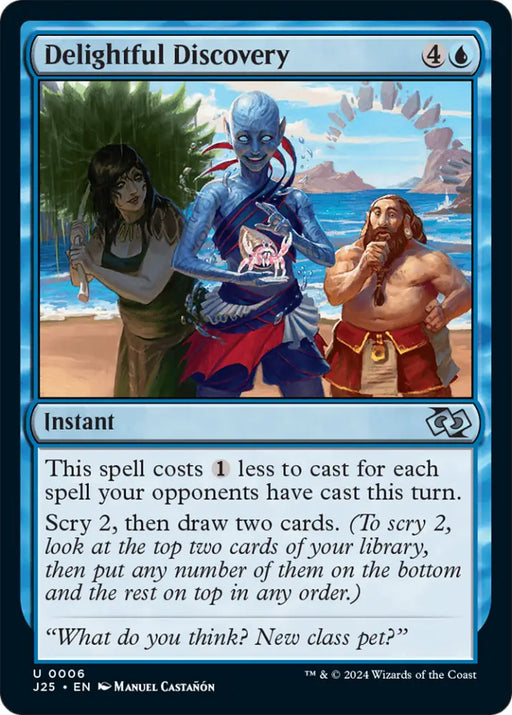 Delightful Discovery [Foundations Jumpstart] - MTG Single