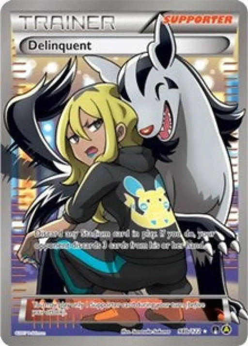 Delinquent (98b/122) (Full Art) (Alternate Art Promo) [XY: BREAKpoint] - Pokemon Single