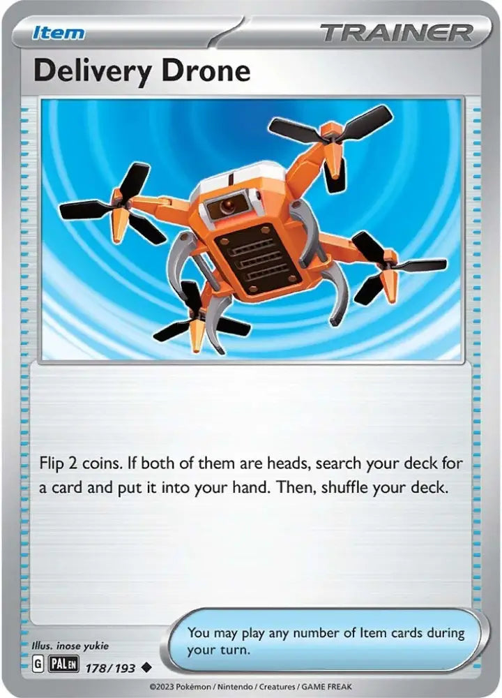Delivery Drone (178/193) [Scarlet & Violet: Paldea Evolved] - Pokemon Single