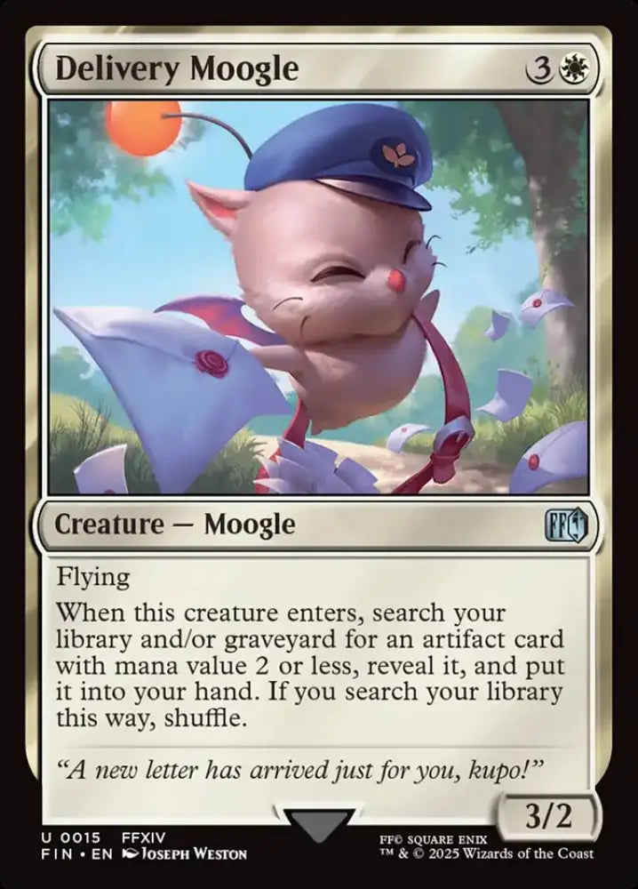 Delivery Moogle (15) [Final Fantasy] - MTG Single