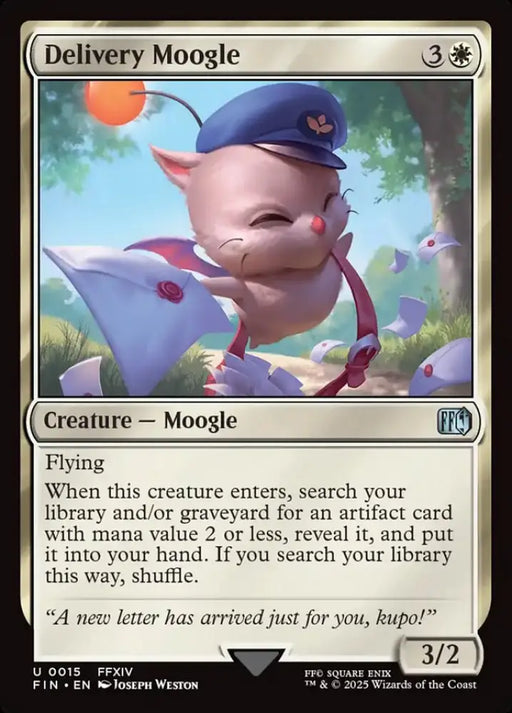 Delivery Moogle (15) [Final Fantasy] - MTG Single