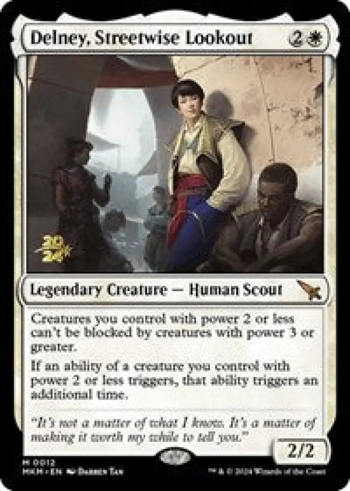 Delney, Streetwise Lookout (12) [Prerelease Cards]