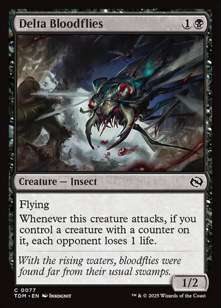 Delta Bloodflies (77) [Tarkir: Dragonstorm]