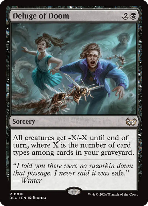 Deluge of Doom [Duskmourn: House of Horror Commander] - MTG Single