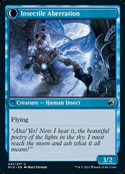 Delver of Secrets // Insectile Aberration [Innistrad: Midnight Hunt] - MTG Single