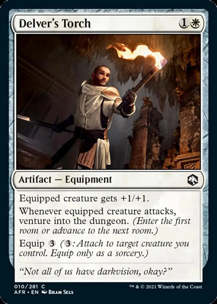 Delver’s Torch [Dungeons & Dragons: Adventures in the Forgotten Realms] - MTG Single