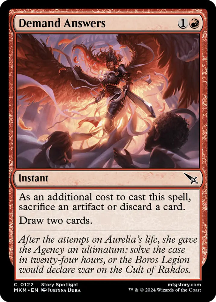 Demand Answers [Murders at Karlov Manor] - MTG Single