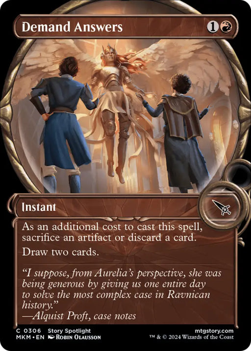 Demand Answers (Showcase) [Murders at Karlov Manor] - MTG Single