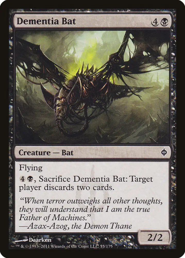 Dementia Bat [New Phyrexia] - MTG Single