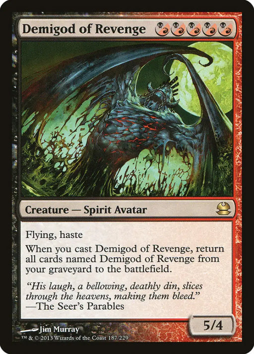 Demigod of Revenge [Modern Masters] - MTG Single