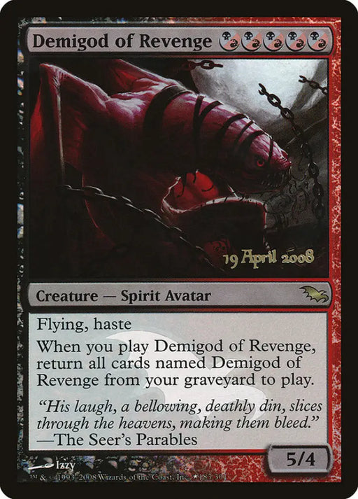 Demigod of Revenge [Shadowmoor Promos] - MTG Single