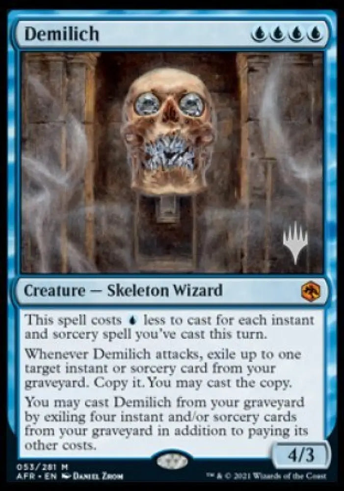 Demilich (Promo Pack) [Dungeons & Dragons: Adventures in the Forgotten Realms Promos] - MTG Single