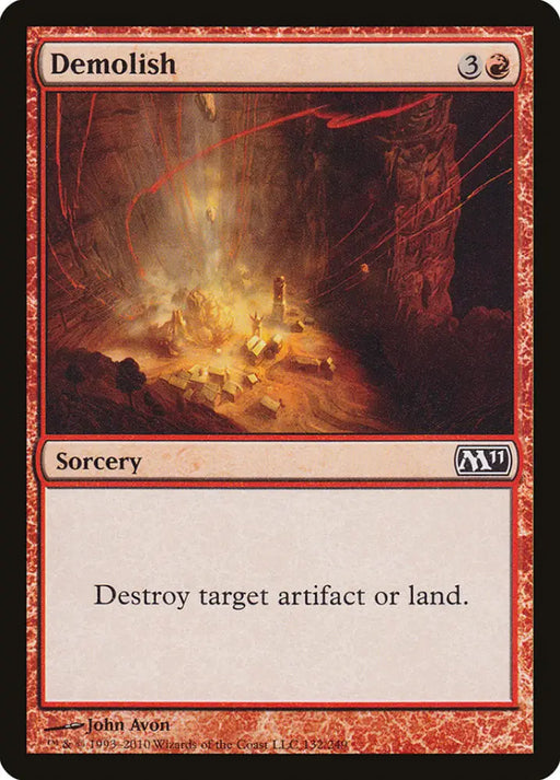 Demolish [Magic 2011] - MTG Single