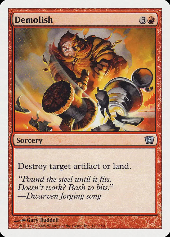 Demolish [Ninth Edition] - MTG Single
