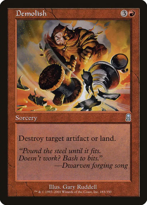 Demolish [Odyssey] - MTG Single