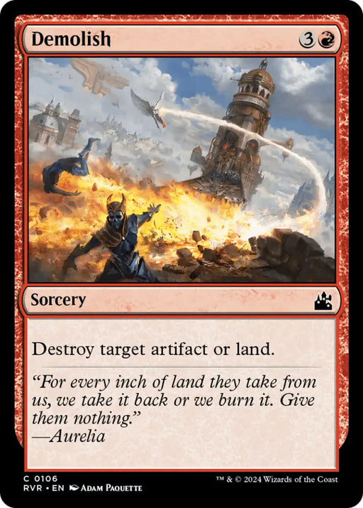 Demolish [Ravnica Remastered] - MTG Single