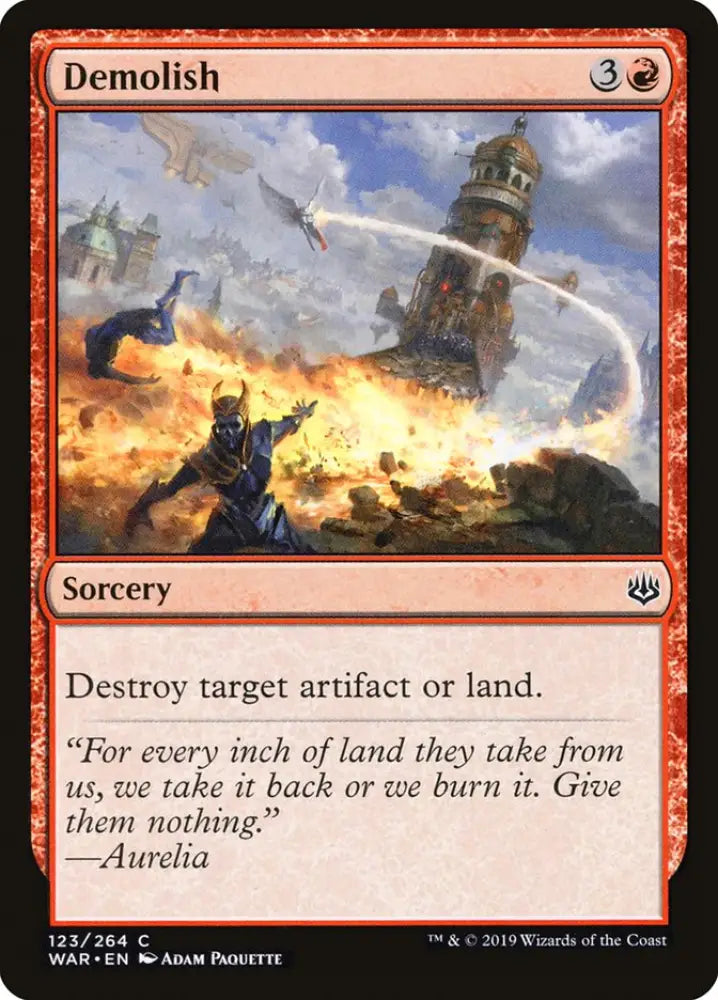 Demolish [War of the Spark] - MTG Single