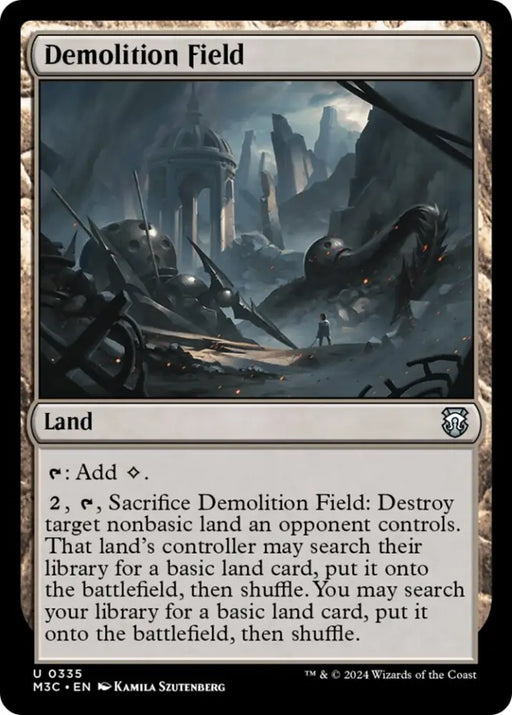 Demolition Field [Modern Horizons 3 Commander] - MTG Single