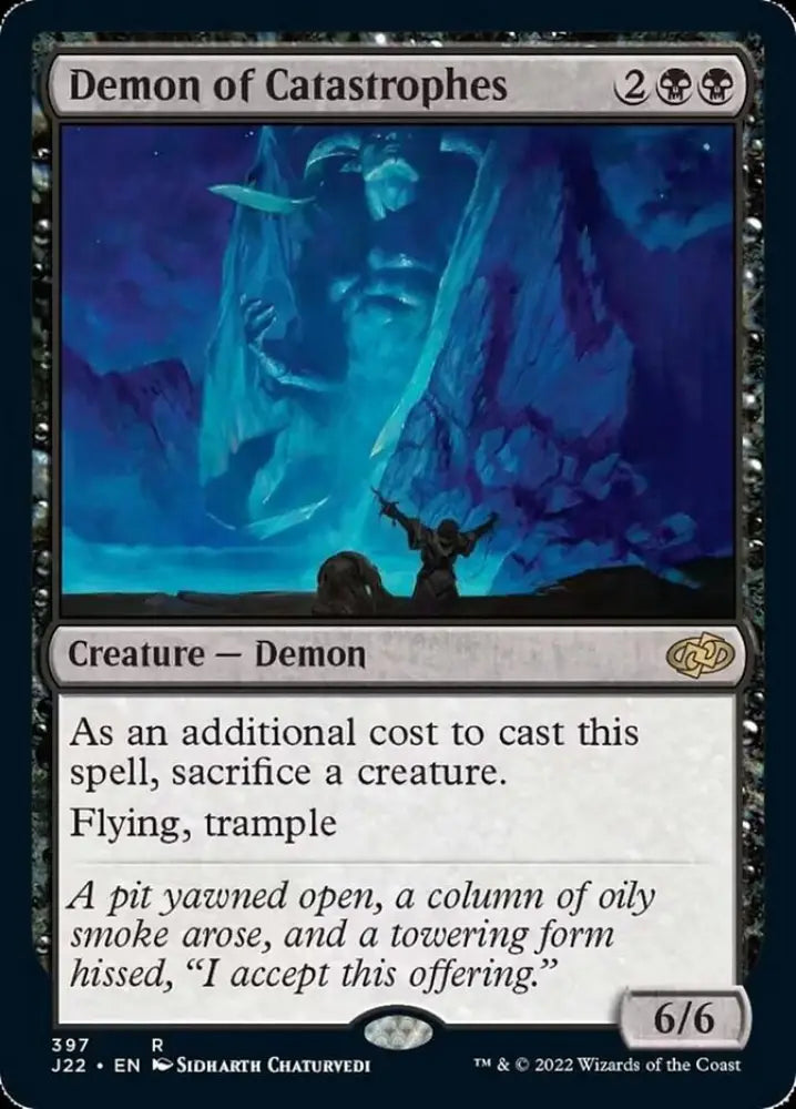 Demon of Catastrophes [Jumpstart 2022] - MTG Single