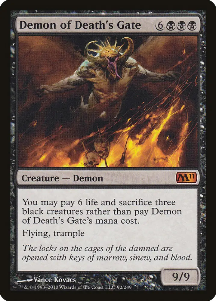 Demon of Death’s Gate [Magic 2011] - MTG Single