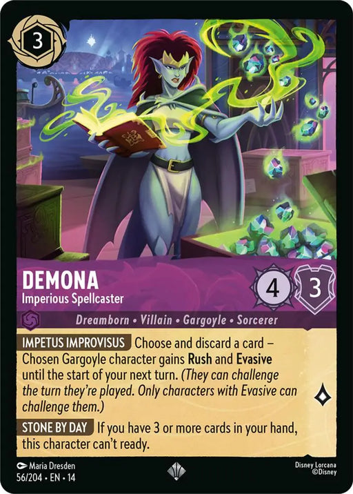 Demona - Imperious Spellcaster (56/204) [Hyperia City]