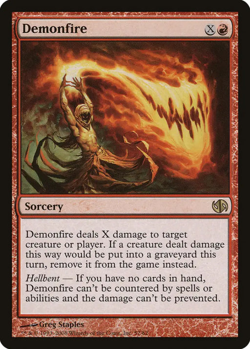 Demonfire [Duel Decks: Jace vs. Chandra] - MTG Single