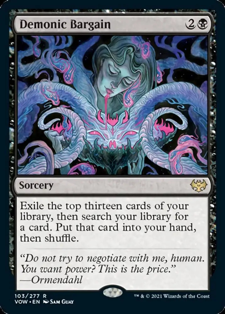 Demonic Bargain [Innistrad: Crimson Vow] - MTG Single