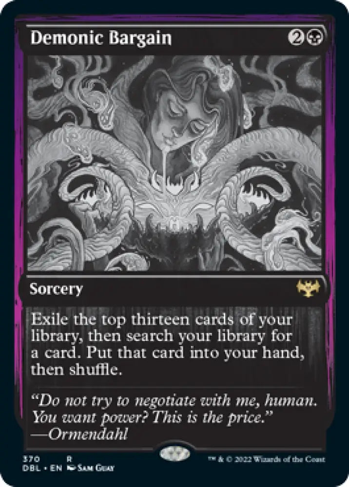 Demonic Bargain [Innistrad: Double Feature] - MTG Single